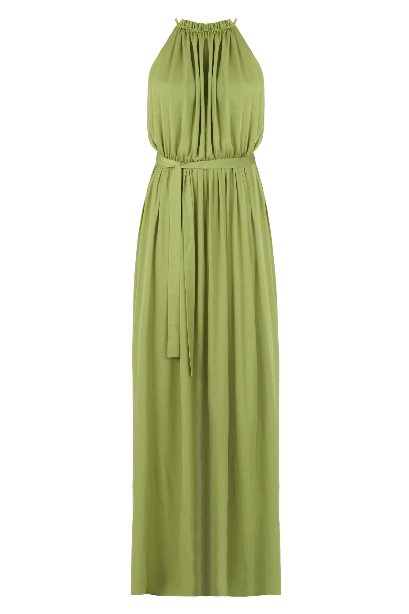 ASOKA maxi pastel green bridesmaid dress