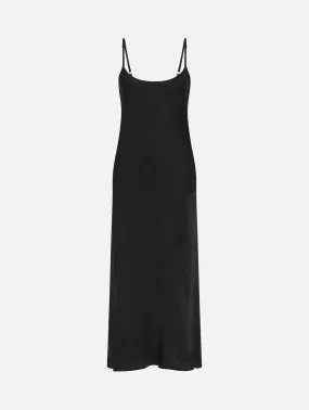 Eden Slip Dress in Black